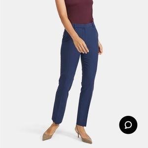 NWT Theory Full Length Sea Blue Trouser Size 0